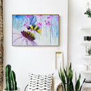 Chrysanthemum Bee 5D Diamond Painting DIY Full Round Drill Rhinestone Craft