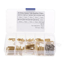 270X M2 Brass Standoff Circuit Board PCB Nut Spacer Screw Assortment Kit