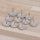 80Pcs/Box Metal Thumb Tack Push Pin Scene Poster Push Pin Pins Office Supplies