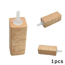 Air Stone Wooden Airstone For Protein Skimmer Aquarium Fish Tank Split Joint