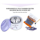 Wax Pot Hard Wax Beans Heater Warmer Machine Kit For Painless Hair Removal
