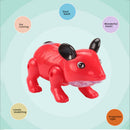 Electronic LED Music Walking Mouse Toys Kids Educational Toys Random Color