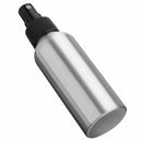 2PCS 100mL Aluminum Mist Spray Refillable Empty Bottle Perfume Atomizer Sil