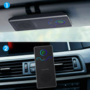 Car Sun Visor Wireless Bluetooth Receiver Hands-Free Kit for MP3 Broadcast B7P3