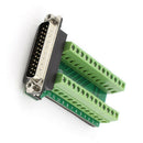 DB25 D-SUB Male Adapter RS232 to Terminal Signal Module Breakout Board A5O4