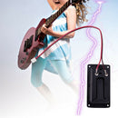 Active Bass Guitar Pickup 9V Battery Boxs/Holder/Case/Compartment Cover Wit G3V4