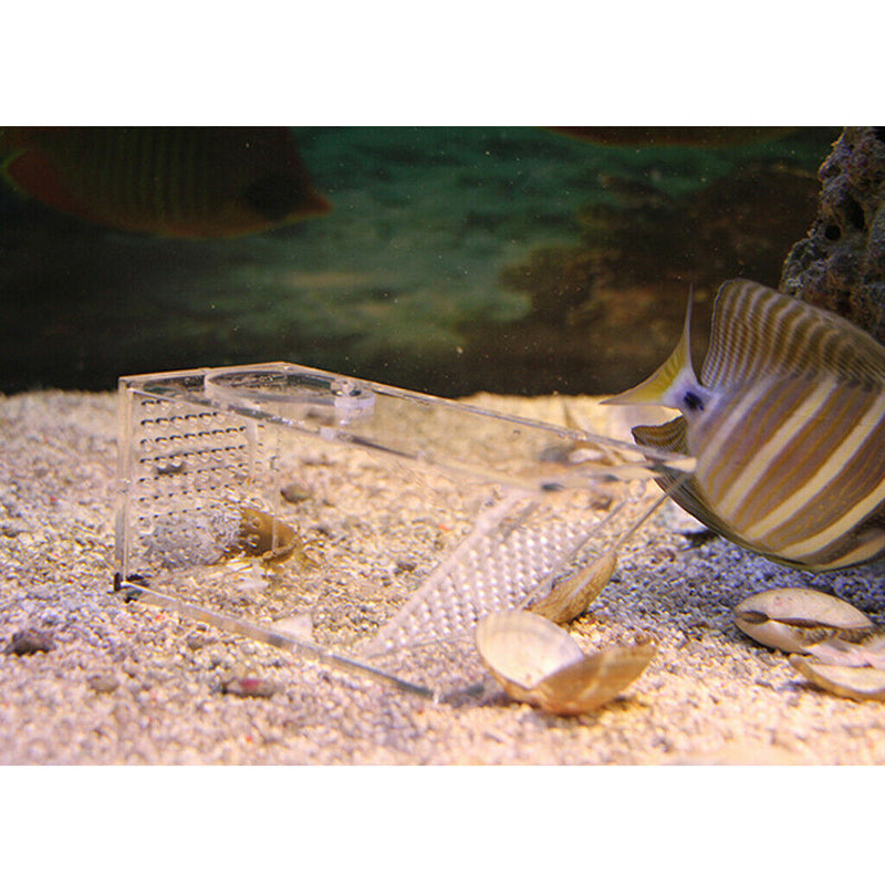 Unidirectional Bait Box For Aquariums, Lures Shrimp Shrimp Crabs, Lures Snail