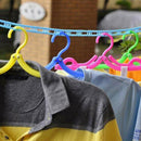10Pcs Outdoor Foldable Hanger Portable Clothes-rack Portable Travel