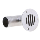 Marine Boat Yatch Deck Drain Scupper 38mm Tube Fixed Cover Stainless Steel