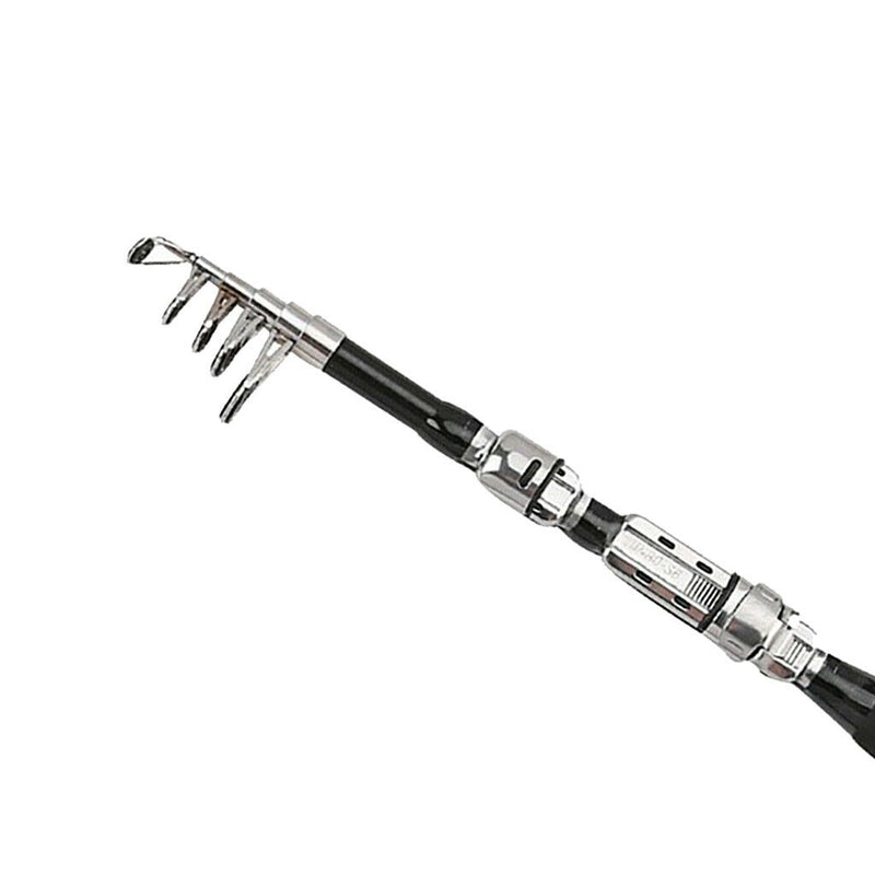1.0m Collapsible Fishing Rod Freshwater Saltwater Telescopic Spinning Pole Tool