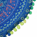Stylish Large Mandala Floor Pillows Case Round Bohemian Meditation Cushion  F8T8