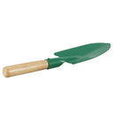 Wood Grip Metal Shovel Trowel Garden Yard Hand Tool 10 inch Green H3G3