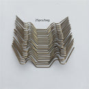 25Pcs Stainless Steel Greenhouse Bracket Fixing Clips W Fixing Clips