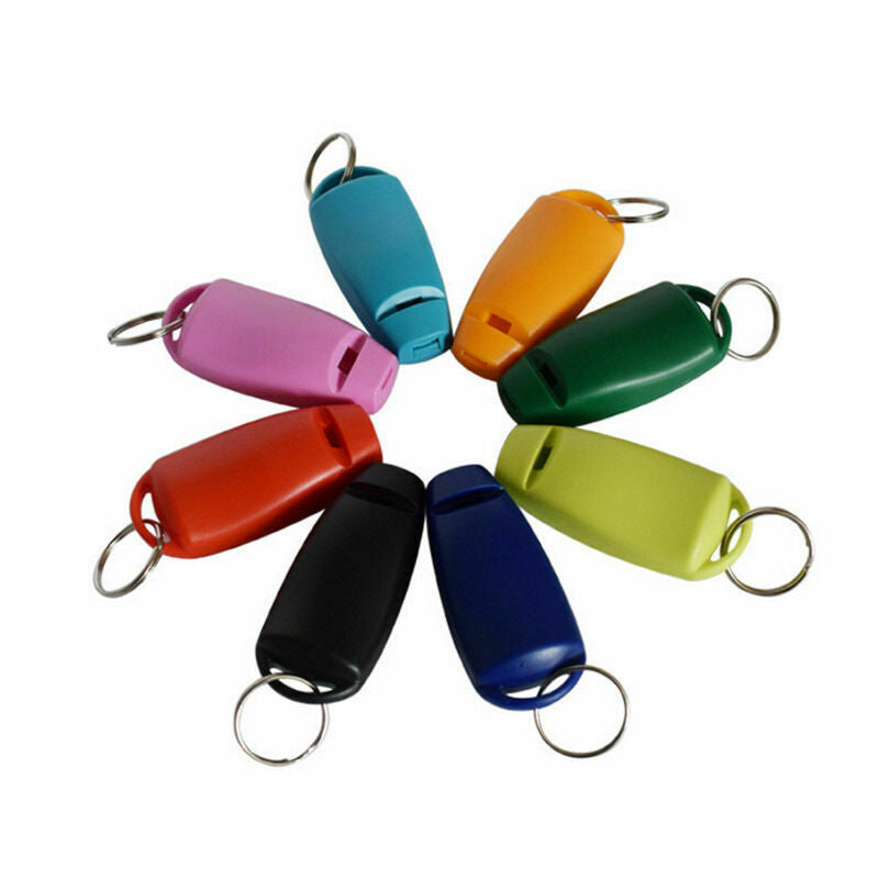 Clicker with Whistle For Hunde-usbildung Education Dog X6S8 Cat Click Train J1V8