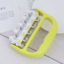 Manual Body Massager Roller Handheld Pain Relief Cellulite Massage Press Rol 3C