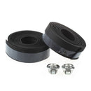 Road Bike / Bicycle Handlebar Tape / Wrap--Black--With 2 Bar Plugs A9Z5