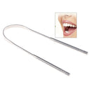 Pure Stainless Steel tongue tounge cleaner scraper dental care oral Bad Breath