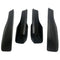Car Styling Roof Rack Cover Bar Rail End Replacement Shell Accessories 4Pcs D4P4