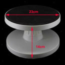 Rotating Tiltable Cake Plate Decor Turntable Kitchen Display Stand 23cm