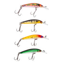 4pcs 7cm 4g Popper Floating Hard Plastic Fishing Lure Bait Hook