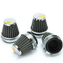 4Pcs 54mm Motorcycle Oval Air Filter For Yamaha XS1100 XJR1200 XJR1300 FZR1000