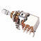 A500K Potentiometer Push Pull Switch Splined Dpdt Pot Shaft 25Mm Electric G