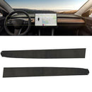 New Car Center Console Dashboard Vinyl Wrap Kit Stickers Carbon Fiber For T