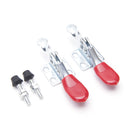 4pcs Red Toggle Clamp GH-201A 201-A Quick Release Tool Horizontal Clamp Hand BX