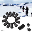 Rubber Outdoor Trekking Pole Tip Cover Round Walking Stick Accessories