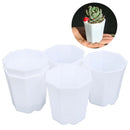 5Pcs Mini Plant Flower Pot Home Office Decor Plant Pot Home Flower SuppliesS Gw