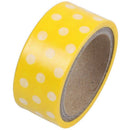15mm Dot Print Washi DIY Masking Paper Roll Tape Decorative Adhesive Sticke