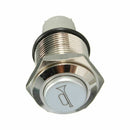12V 16mm Car LED Light Momentary Horn Button Metal Switch Push Button red K6R9