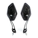 Cycling Riding Bicycle Bike Rear View Mirror Convex Reflector Mirror With W D9X6