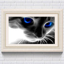 5D Green Eyes Cat Diamond Painting Embroidery DIY Cross Stitch Home Decor
