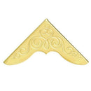 100pcs Spandrels Book Fitting Book Corner Protection Corner,23mm x23mm