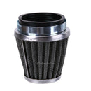 60mm 2 Layer Cold Air Intake Filter Cleaner Turbo Motorcycle Replacement Parts