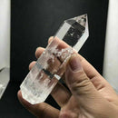 Clear Quartz Crystal Point (60-70mm) Natural Wand Specimen, Reiki Healing Stone