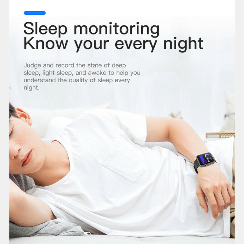 Smart Watch Body Temperature Measure Sport Fitness Heart Rate Blood Pressure