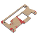 Raspberry Pi Zero W wireless Acrylic Case with Heat Sink Clear Black Enclos BX