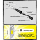 Zhigao Glowing spinning pen Ballpoint pen stationary marker pen Rotate to scrol@