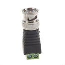 10 Pack BNC Male CCTV Coaxial Camera Adapter / Video Balun Connector D4K6