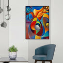 Colorful Abstract Diamond Painting 5D DIY Full Round Drill Mosaic Picture