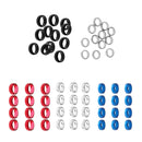 60 Pieces Of O Alumino Rings For Protection Aluminum Washers