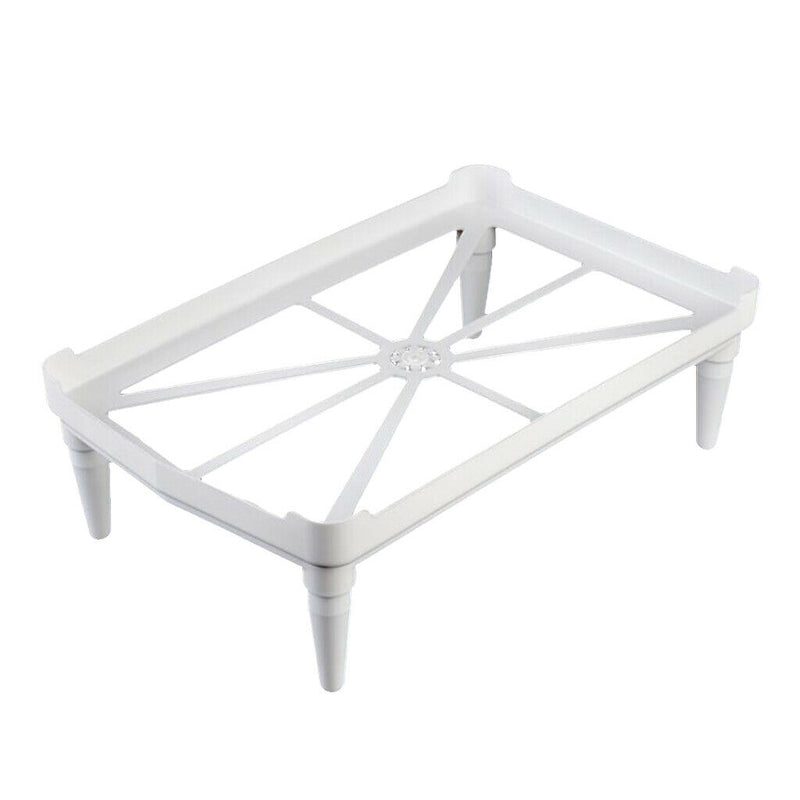 Square Shaped Water Dispenser Stand Holder for Indoor/Outdoor Camping White
