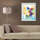 5D DIY Full Drill Diamond Painting Wolf with Wings Cross Stitch Mosaic Kit