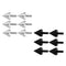 12 Pcs/Set 5mm Universal Motorcycle Windscreen