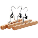 Natural Wood Pants Rack Drying Rack Anti-Skid Storage Rack 30 x 16 Cm