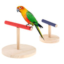 2 Pcs Bird Parrot Desk Stand