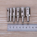 10pcs 8-50mm Diamond Coated Saw Bits Tiles Marble Glass Granite Driller