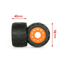 4Pcs/Set 75Mm Skateboard Wheels Durable Anti-Vibrate Longboard Wheel Bearin